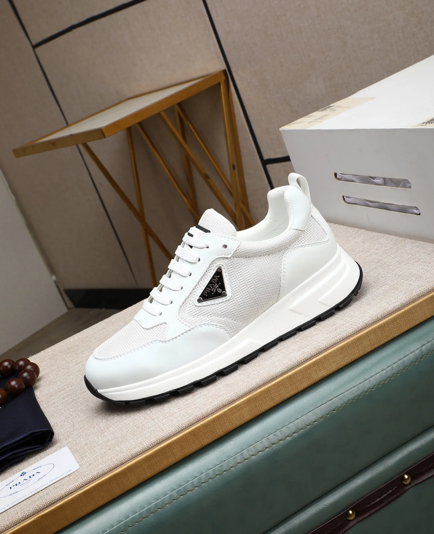 Men's shoes 💰540 🌹🌹[PRADA—Prada] latest model 🙈original replica! 👟👟👟Available here. The workmanship is top-notch. The upper is made from Italy. 🇮🇹Imported first-layer cowhide. ❗️Breathable cowhide lining@Suitable for travel. The original version has an enlarged engraved sole, making it suitable for all kinds of travels, showing low-key luxury. Let quality speak for itself. Color: Size: 38-44
